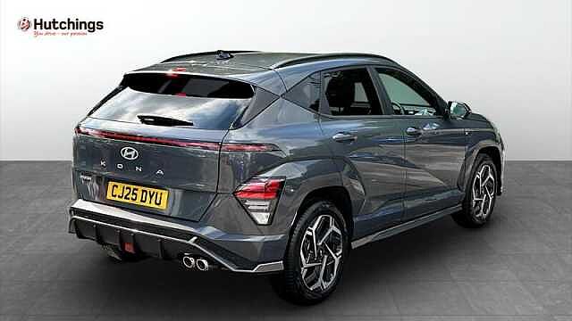 Hyundai KONA 1.6 T-GDi N Line S SUV 5dr Petrol Manual Euro 6 (s/s) (198 ps) Grey