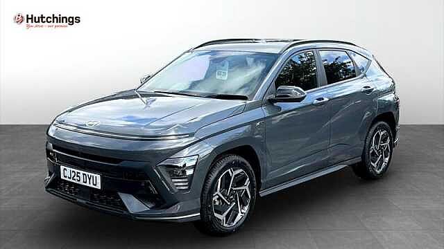 Hyundai KONA 1.6 T-GDi N Line S SUV 5dr Petrol Manual Euro 6 (s/s) (198 ps) Grey