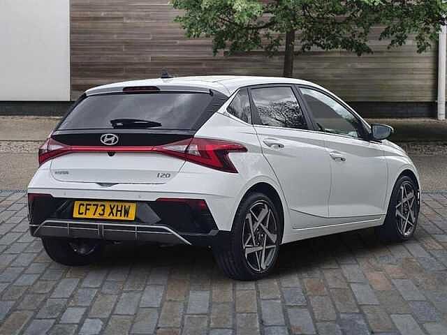 Hyundai I20 5dr Hat 1.0 T-gdi 100ps Prm Dct White