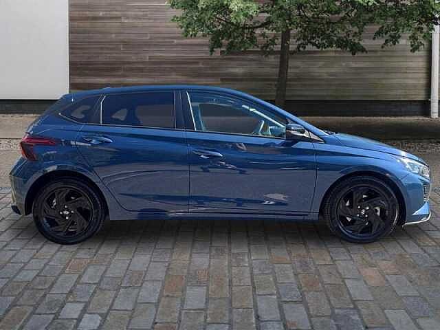 Hyundai I20 1.0 T-GDi Black Line Hatchback 5dr Petrol DCT Euro 6 (s/s) (90 ps) Blue