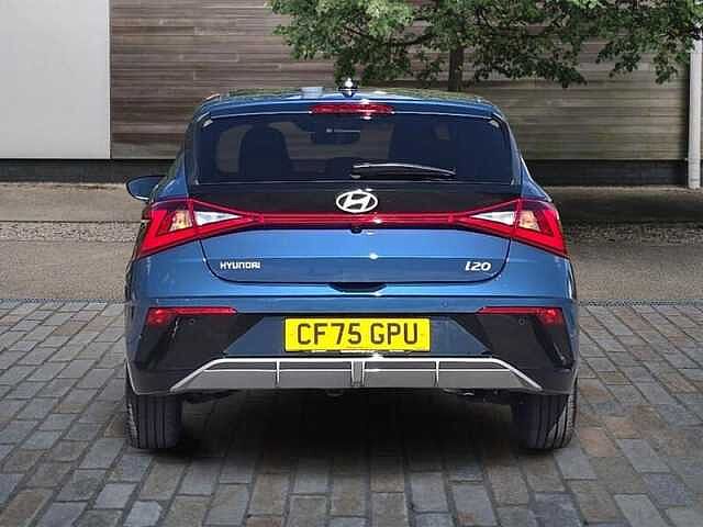 Hyundai I20 1.0 T-GDi Black Line Hatchback 5dr Petrol DCT Euro 6 (s/s) (90 ps) Blue