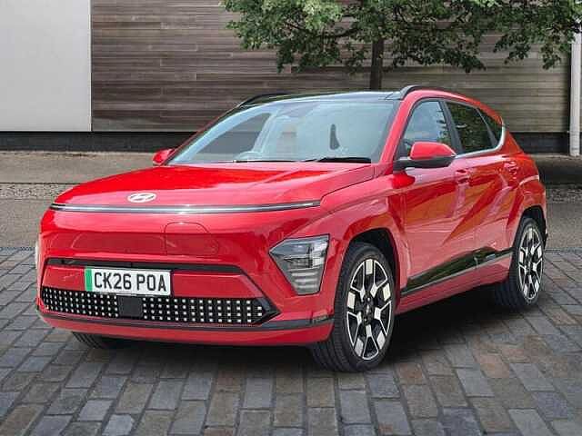 Hyundai KONA 65.4kWh Ultimate SUV 5dr Electric Auto (218 ps) Red