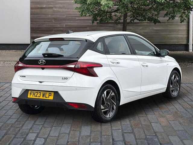 Hyundai I20 1.0 T-GDi MHEV SE Connect Hatchback 5dr Petrol Hybrid Manual Euro 6 (s/s) (100 p White