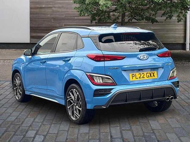 Hyundai KONA 1.0 T-GDi MHEV N Line SUV 5dr Petrol Hybrid Manual Euro 6 (s/s) (120 ps) Blue