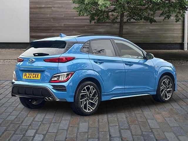 Hyundai KONA 1.0 T-GDi MHEV N Line SUV 5dr Petrol Hybrid Manual Euro 6 (s/s) (120 ps) Blue