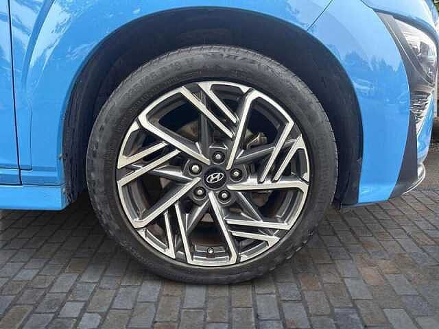Hyundai KONA 1.0 T-GDi MHEV N Line SUV 5dr Petrol Hybrid Manual Euro 6 (s/s) (120 ps) Blue