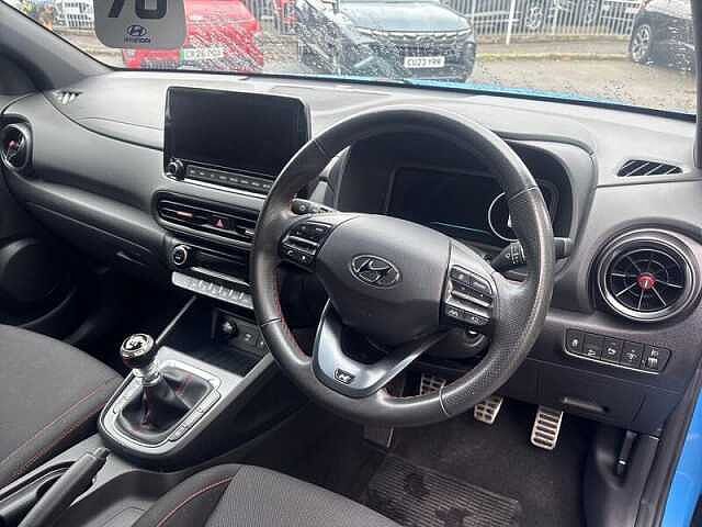 Hyundai KONA 1.0 T-GDi MHEV N Line SUV 5dr Petrol Hybrid Manual Euro 6 (s/s) (120 ps) Blue