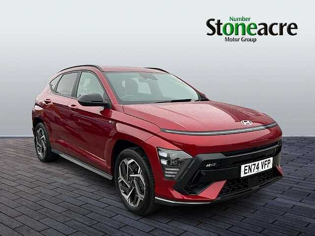 Hyundai KONA 1.6 h-GDi N Line S DCT Euro 6 (s/s) 5dr Red