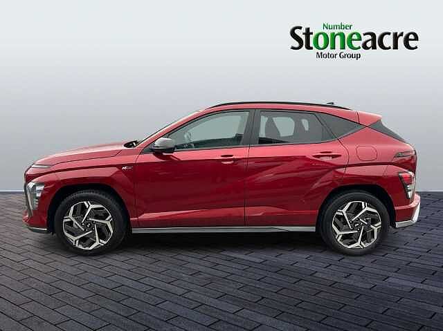 Hyundai KONA 1.6 h-GDi N Line S DCT Euro 6 (s/s) 5dr Red