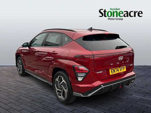 Hyundai KONA 1.6 h-GDi N Line S DCT Euro 6 (s/s) 5dr Red
