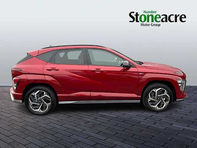 Hyundai KONA 1.6 h-GDi N Line S DCT Euro 6 (s/s) 5dr Red