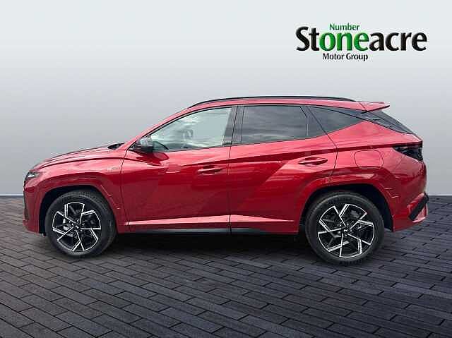 Hyundai TUCSON PLUG-IN HYBRID 1.6 T-GDi 13.8kWh N Line Auto Euro 6 (s/s) 5dr Red