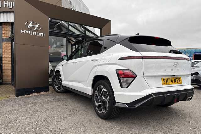 Hyundai KONA 1.6 Hybrid 129 N Line 5dr DCT White