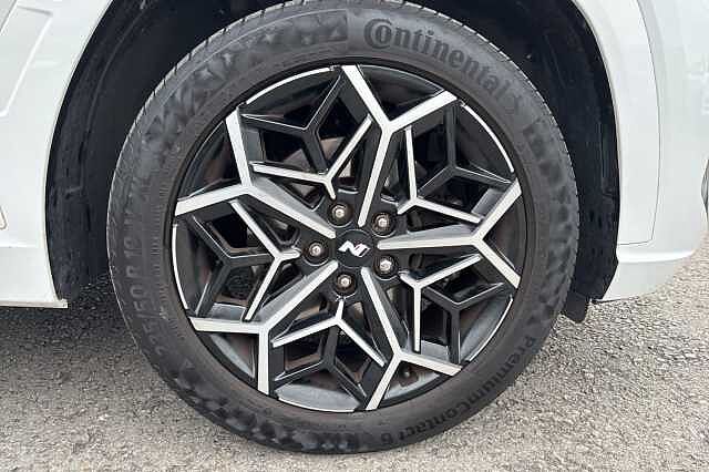 Hyundai TUCSON 1.6 TGDi N Line 5dr 2WD White