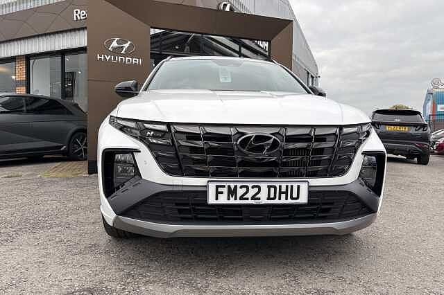 Hyundai TUCSON 1.6 TGDi N Line 5dr 2WD White