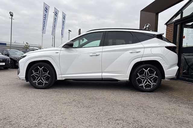 Hyundai TUCSON 1.6 TGDi N Line 5dr 2WD White