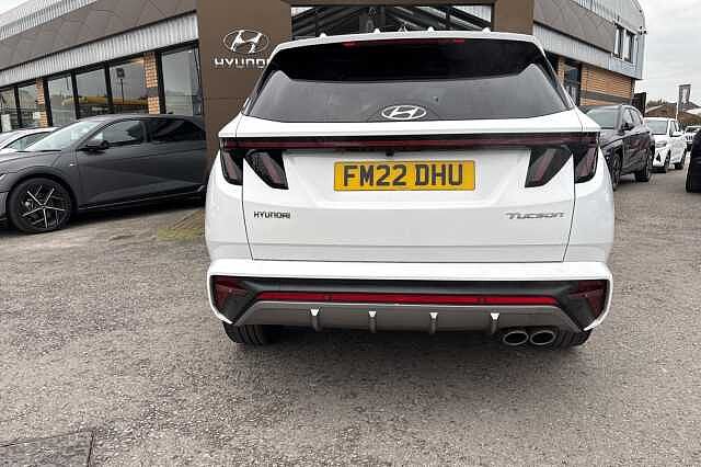 Hyundai TUCSON 1.6 TGDi N Line 5dr 2WD White