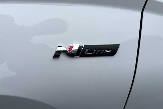 Hyundai TUCSON 1.6 TGDi N Line 5dr 2WD White