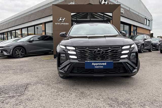 Hyundai TUCSON 1.6T 48V MHD N Line S 5dr 4WD DCT Black