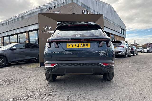 Hyundai TUCSON 1.6 TGDi Hybrid 230 SE Connect 5dr 2WD Auto Blue