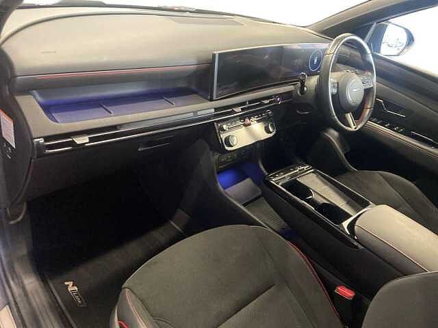 Hyundai TUCSON 1.6 T-GDi N Line S SUV 5dr Petrol Hybrid Auto Euro 6 (s/s) (215 ps) Electronic Grey