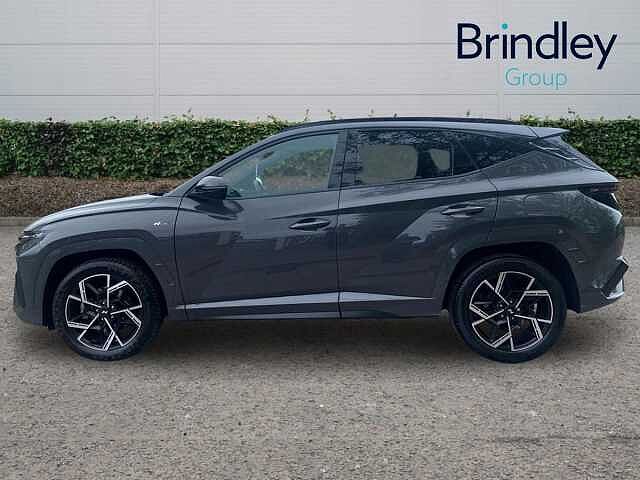Hyundai TUCSON 1.6 T-GDi N Line S SUV 5dr Petrol Hybrid Auto Euro 6 (s/s) (215 ps) Electronic Grey