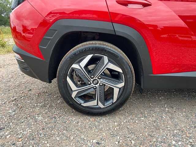 Hyundai TUCSON 1.6 h T-GDi Premium SUV 5dr Petrol Hybrid Auto Euro 6 (s/s) (230 ps) ENGINE Red