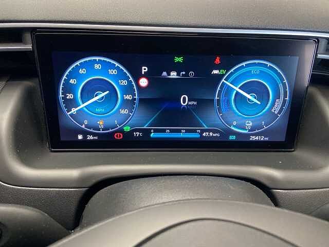 Hyundai TUCSON 1.6 h T-GDi Premium SUV 5dr Petrol Hybrid Auto Euro 6 (s/s) (230 ps) ENGINE Red
