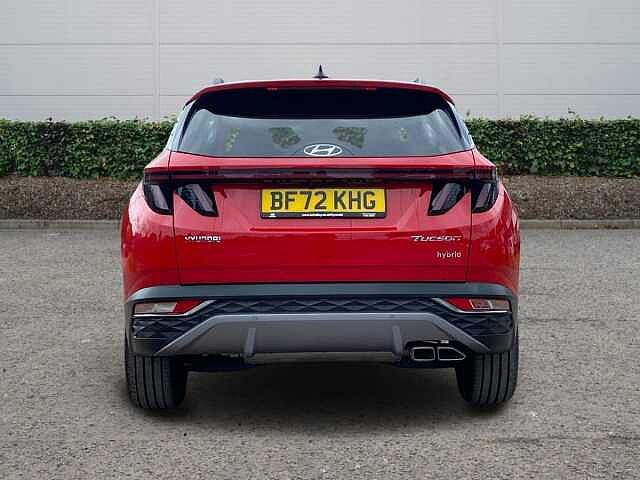 Hyundai TUCSON 1.6 h T-GDi Premium SUV 5dr Petrol Hybrid Auto Euro 6 (s/s) (230 ps) ENGINE Red