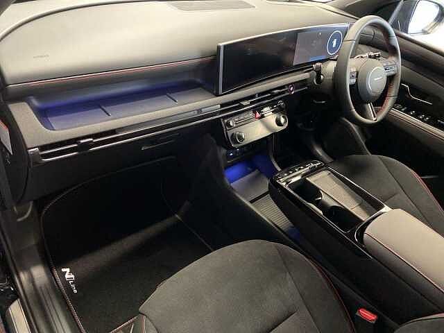 Hyundai TUCSON 1.6 T-GDi 13.8kWh N Line Edition SUV 5dr Petrol Plug-in Hybrid Auto Euro 6 (s/s) ABYSS Black