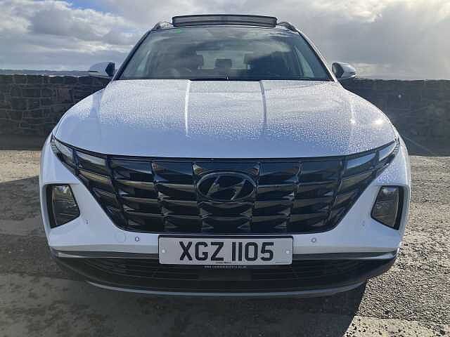 Hyundai TUCSON 1.6 TGDi Hybrid 230 Ultimate 5dr 2WD Auto White