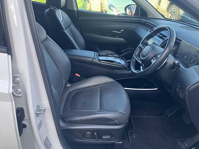 Hyundai TUCSON 1.6 TGDi Hybrid 230 Ultimate 5dr 2WD Auto White