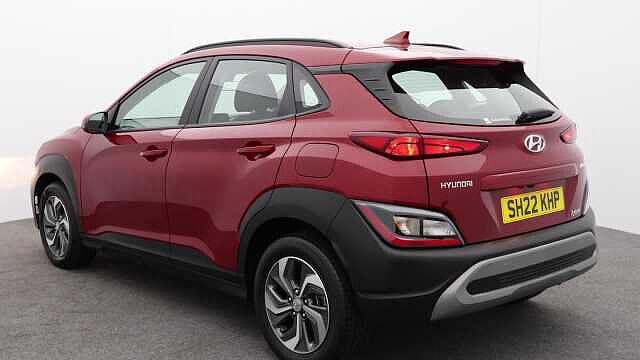 Hyundai KONA 1.6 h-GDi SE Connect SUV 5dr Petrol Hybrid DCT Euro 6 (s/s) (141 ps) Red