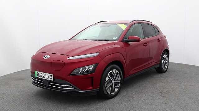 Hyundai KONA 64kWh Premium SUV 5dr Electric Auto (10.5kW Charger) (204 ps) Red