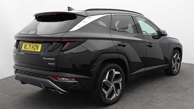 Hyundai TUCSON 1.6 h T-GDi Premium SUV 5dr Petrol Hybrid Auto Euro 6 (s/s) (230 ps) Black