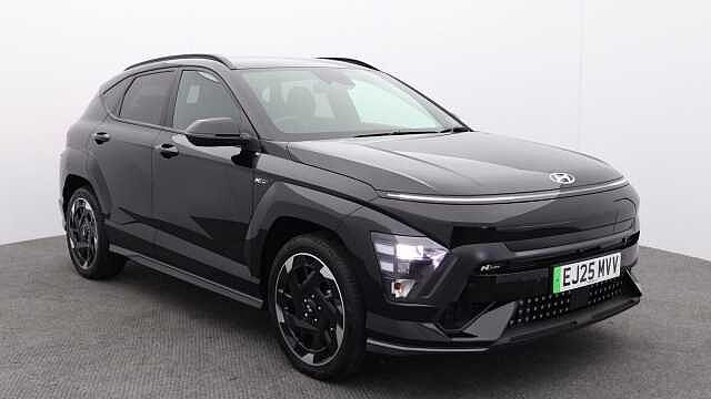Hyundai KONA 65.4kWh N Line SUV 5dr Electric Auto (218 ps) Black