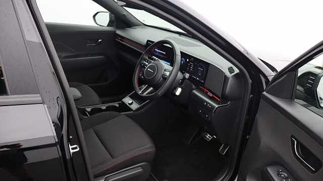 Hyundai KONA 65.4kWh N Line SUV 5dr Electric Auto (218 ps) Black
