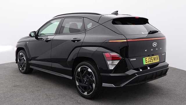 Hyundai KONA 65.4kWh N Line SUV 5dr Electric Auto (218 ps) Black