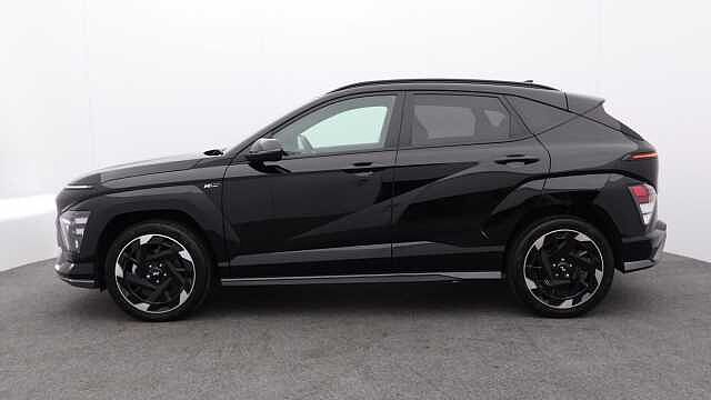 Hyundai KONA 65.4kWh N Line SUV 5dr Electric Auto (218 ps) Black