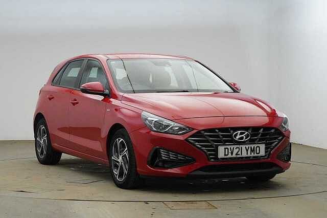 Hyundai I30 1.0 T-GDi MHEV SE Connect Hatchback 5dr Petrol Hybrid Manual Euro 6 (s/s) (120 p Red