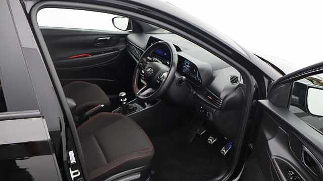 Hyundai I20 1.0 T-GDi MHEV N Line Hatchback 5dr Petrol Hybrid Manual Euro 6 (s/s) (120 ps) Black