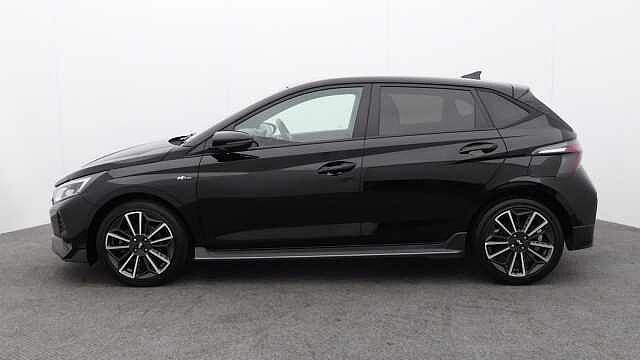 Hyundai I20 1.0 T-GDi MHEV N Line Hatchback 5dr Petrol Hybrid Manual Euro 6 (s/s) (120 ps) Black