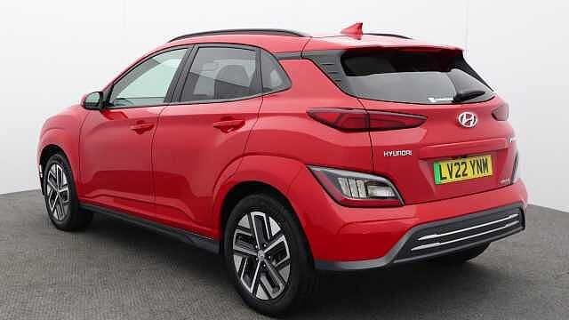 Hyundai KONA 39kWh Premium SUV 5dr Electric Auto (10.5kW Charger) (136 ps) Red