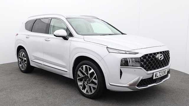 Hyundai SANTA FE 2.2 CRDi Ultimate SUV 5dr Diesel DCT 4WD Euro 6 (s/s) (193 ps) White