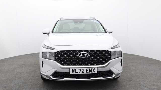 Hyundai SANTA FE 2.2 CRDi Ultimate SUV 5dr Diesel DCT 4WD Euro 6 (s/s) (193 ps) White