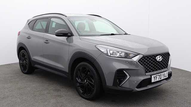 Hyundai TUCSON 1.6 T-GDi N Line SUV 5dr Petrol DCT Euro 6 (s/s) (177 ps) Grey