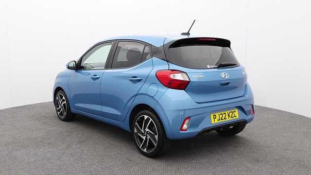 Hyundai I10 1.2 Premium Hatchback 5dr Petrol Auto Euro 6 (s/s) (84 ps) Blue