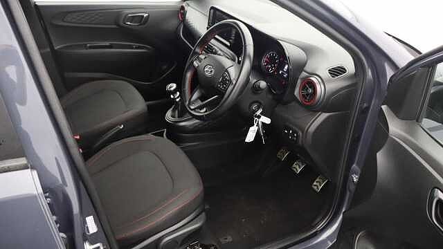 Hyundai I10 1.0 T-GDi N Line Hatchback 5dr Petrol Manual Euro 6 (s/s) (100 ps) Grey