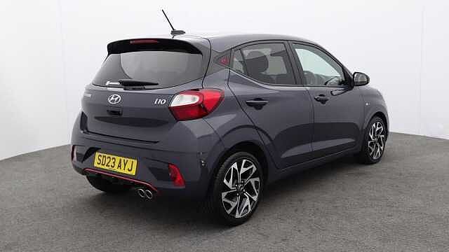 Hyundai I10 1.0 T-GDi N Line Hatchback 5dr Petrol Manual Euro 6 (s/s) (100 ps) Grey