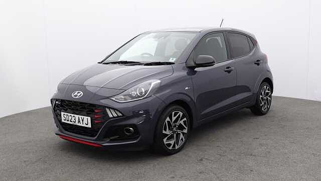 Hyundai I10 1.0 T-GDi N Line Hatchback 5dr Petrol Manual Euro 6 (s/s) (100 ps) Grey